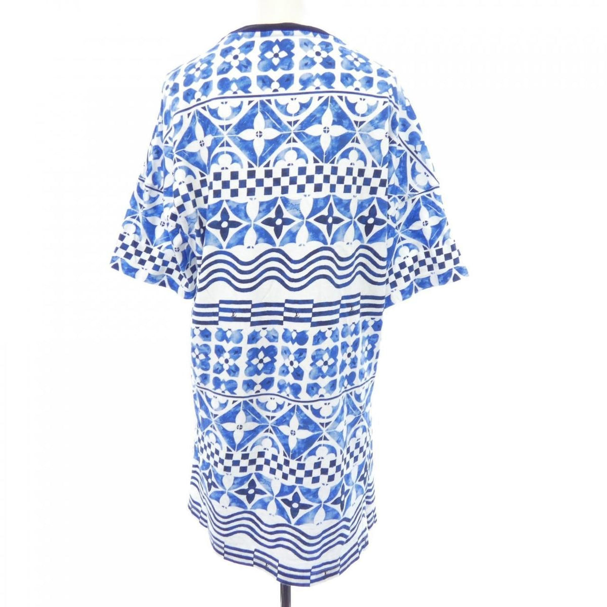 Louis Vuitton Monogram Tile Print T-Shirt Dress — view 2