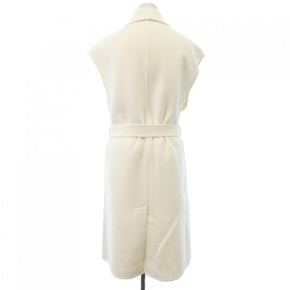Hermes Clou de Selle Lambskin Button Double Face Long Vest — view 2