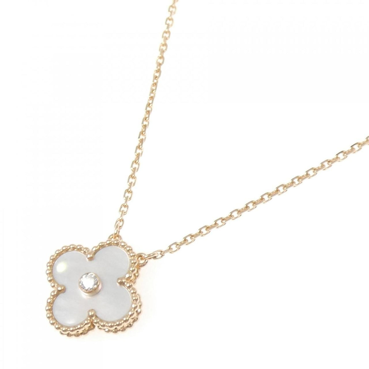 Van Cleef & Arpels Vintage Alhambra Necklace — view 2