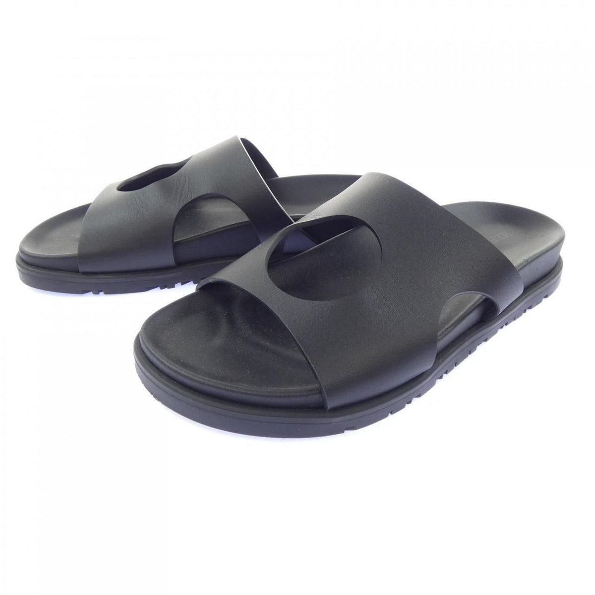 Hermes Edit Sandals Black — view 3