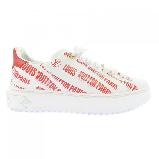 Louis Vuitton Graphical Signature Print Time Out Line Sneakers