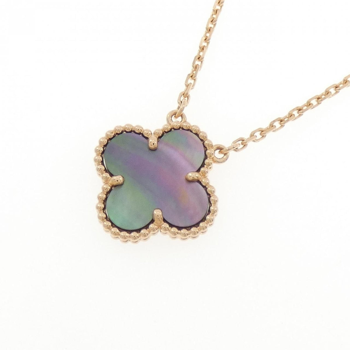 Van Cleef & Arpels Vintage Alhambra Necklace — view 3