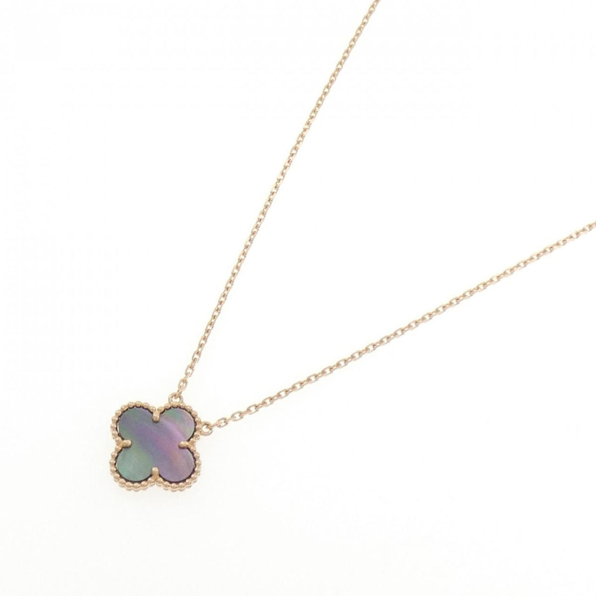 Van Cleef & Arpels Vintage Alhambra Necklace — view 2