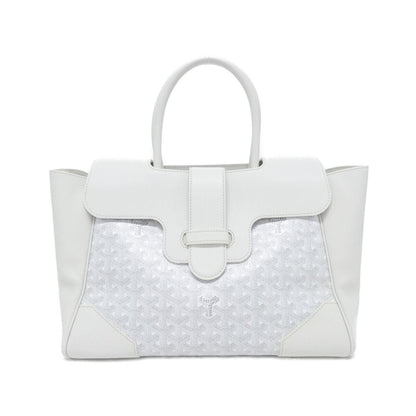 Goyard Saigon Tote Bag White