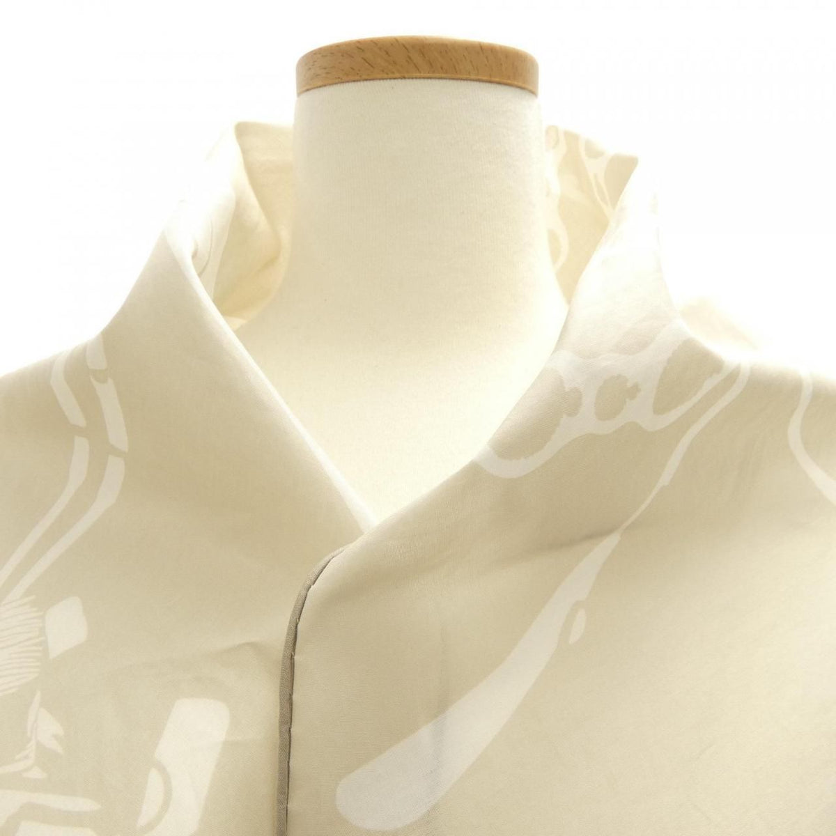 Hermes Harnais de Rosange Cotton Shawl Scarf — view 4