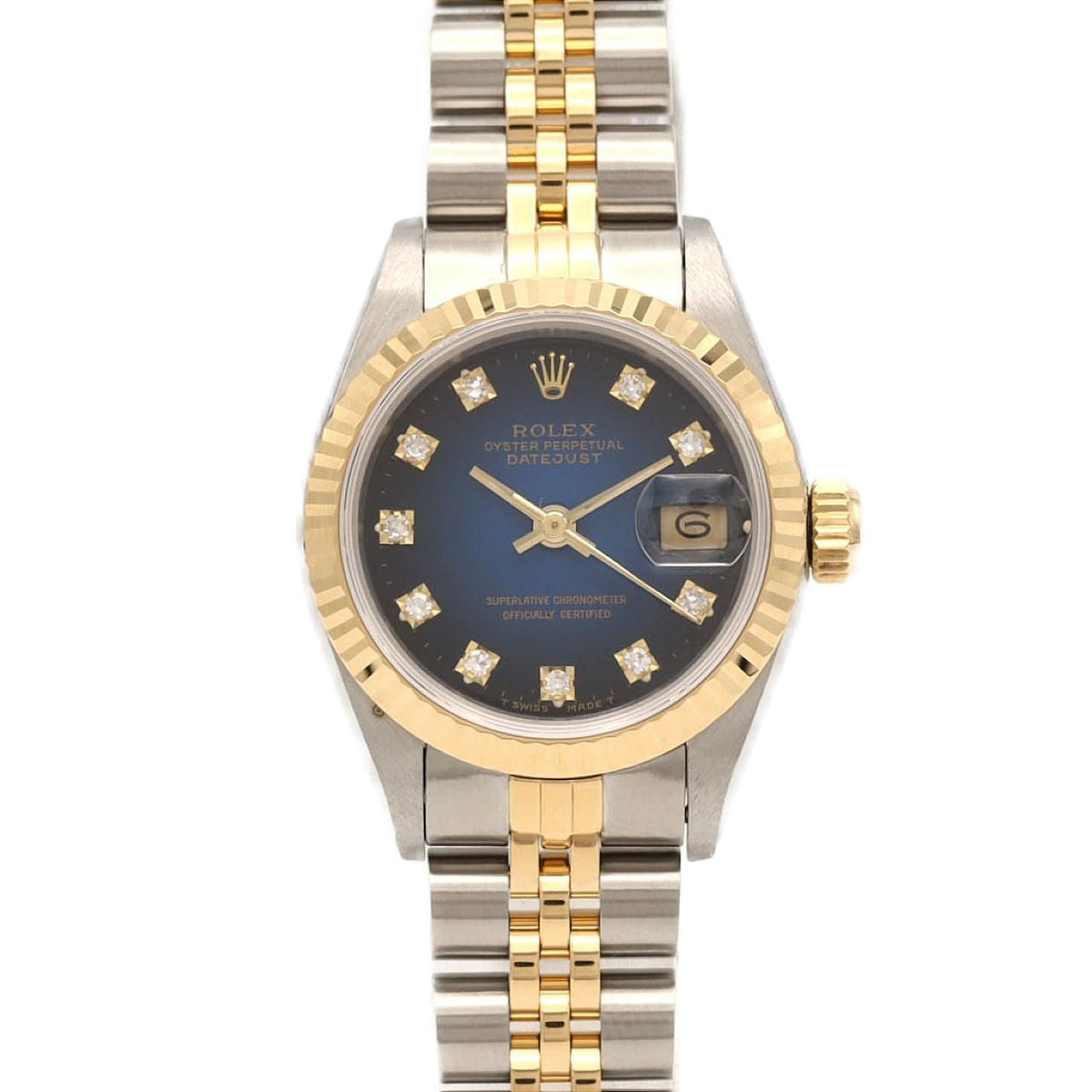 Rolex Datejust Stainless Steel Yellow Gold Automatic