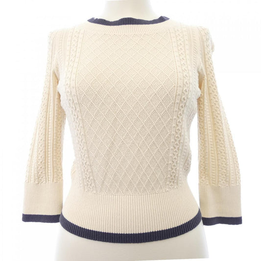 Chanel Knit Sweater Beige