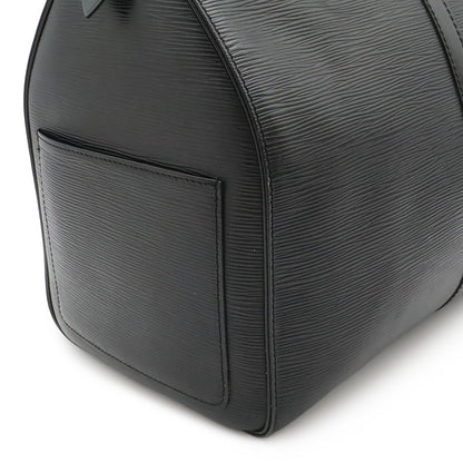 Louis Vuitton Purse Leather Noir Black Gold for Epi Keepall 45 Boston Bag — view 7