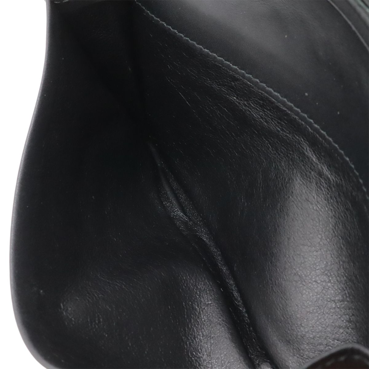 Bottega Veneta Intrecciato Wallet Bifold Long Billfold Leather Black — view 5