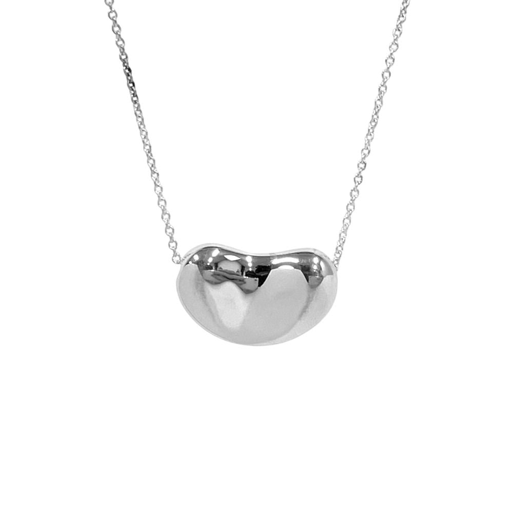 Tiffany & Co Bean Pendant Silver