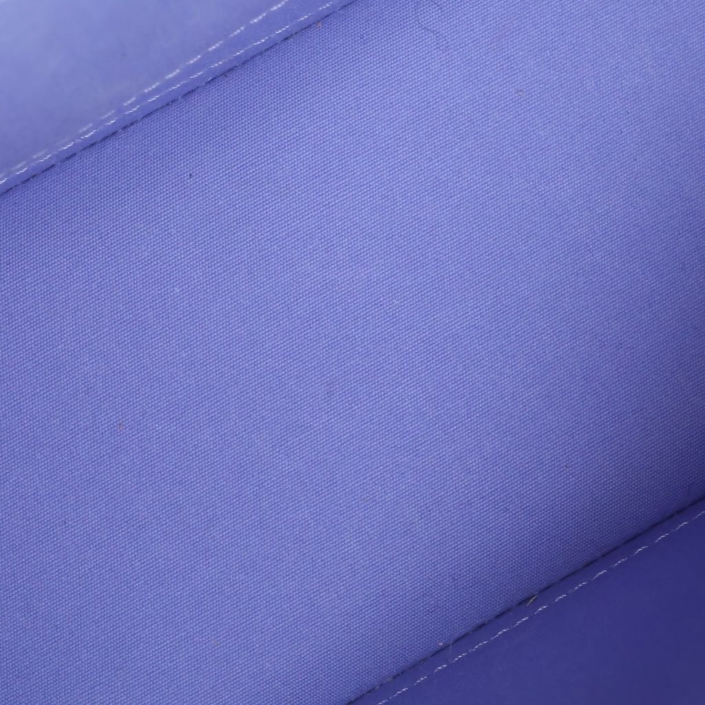 Louis Vuitton Alma BB Monogram Vernis Shoulder Bag Purple — view 8