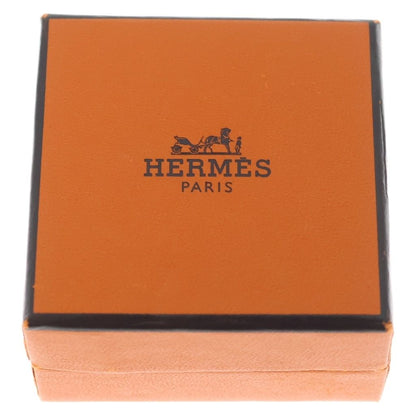 Hermes Cage D'h Cube Stud Earrings Silver — view 6