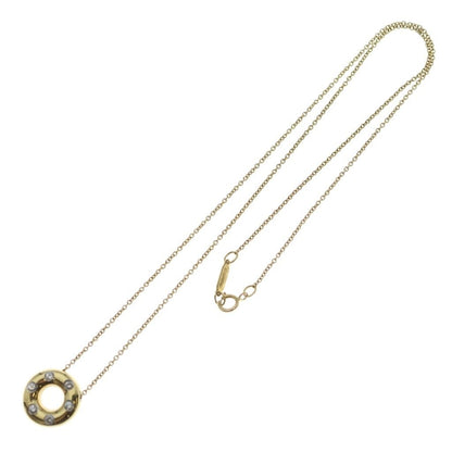 Tiffany & Co Dots Circle Necklace 18k Yellow Gold — view 2