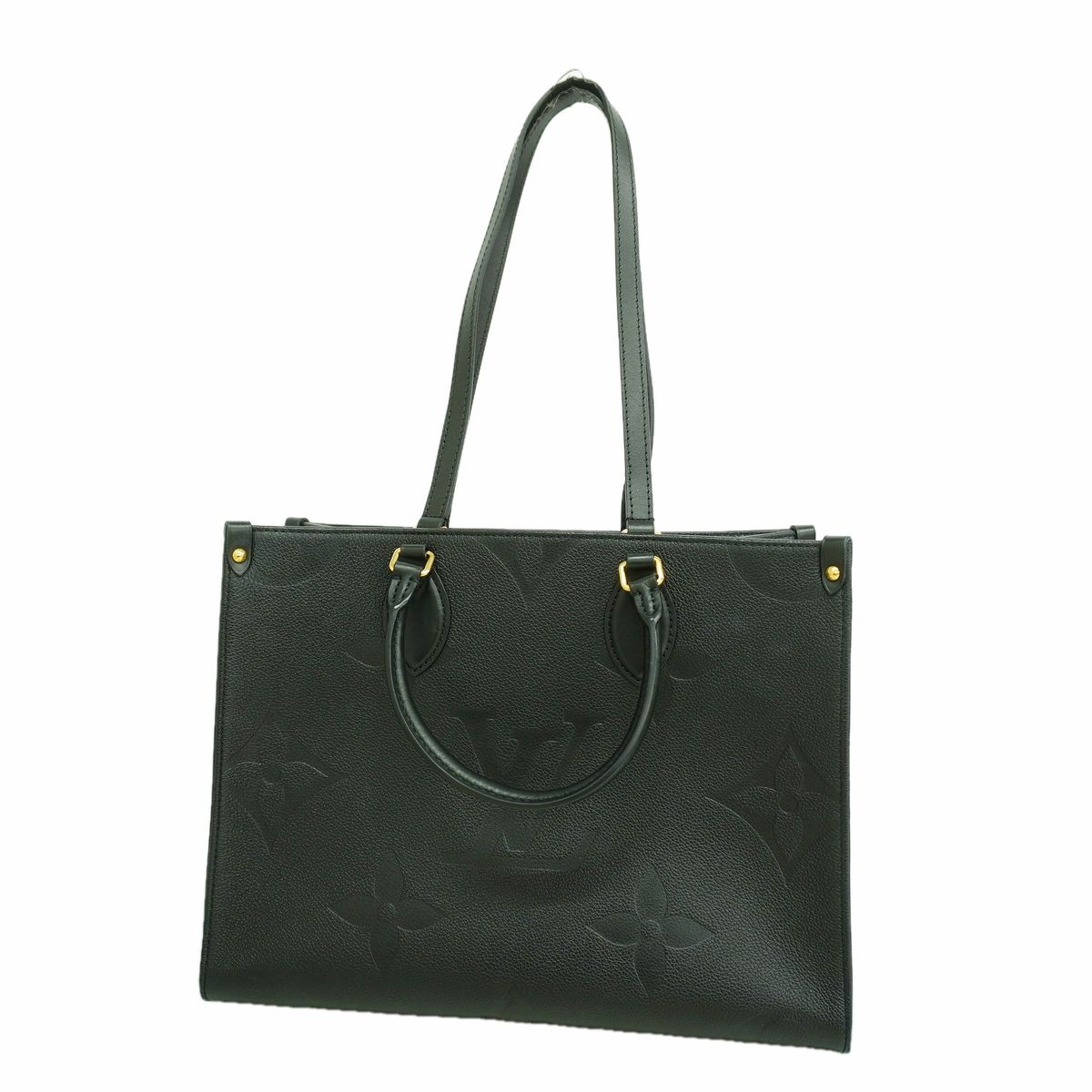 Louis Vuitton Tote Bag Monogram Empreinte On The Go MM Noir 2-Way
