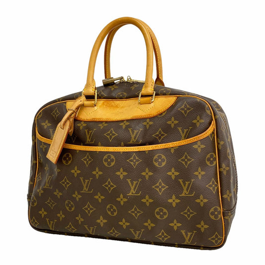 Louis Vuitton Handbag Monogram Deauville Brown