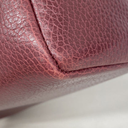 Cartier Vanity Bag Trinity Leather Bordeaux Gold Silver — view 7