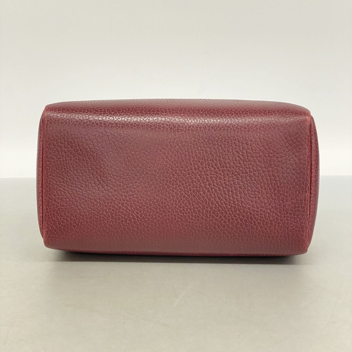 Cartier Vanity Bag Trinity Leather Bordeaux Gold Silver — view 3