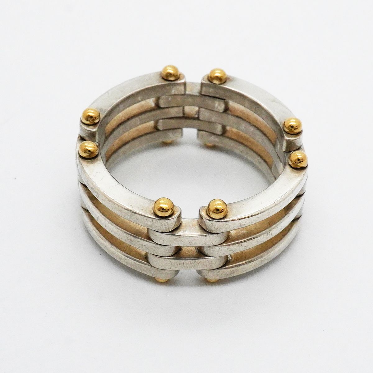 Tiffany & Co Ring Gate 18k Yellow Gold 925 Sterling Silver — view 3