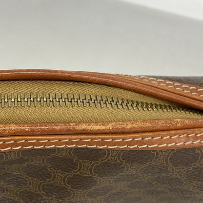 Celine Pouch Macadam Brown Gold — view 6