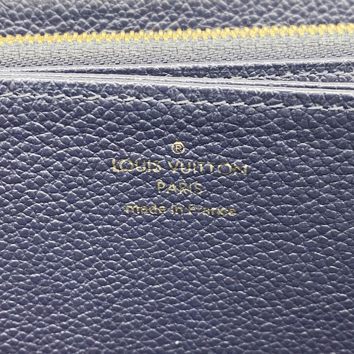 Louis Vuitton Wallet Monogram Empreinte Zippy Marine Rouge — view 4