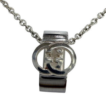 Gucci Interlocking G Pendant Silver Box Protected