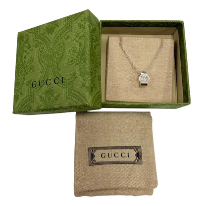 Gucci Interlocking G Pendant Silver Box Protected — view 2