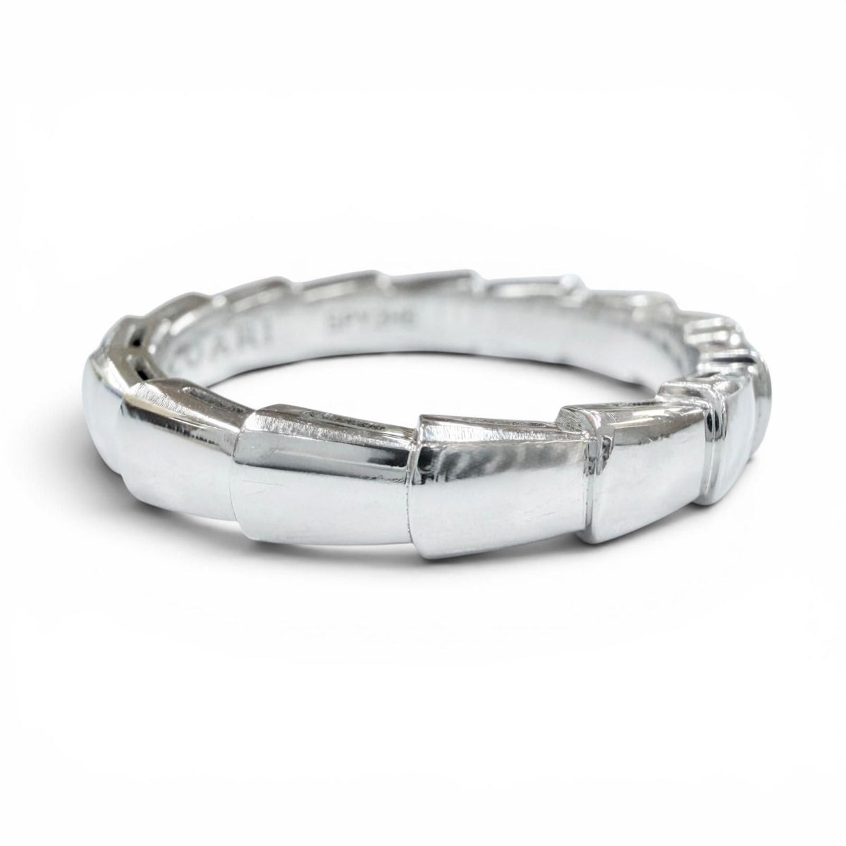 Bvlgari Serpenti Viper Ring White Gold — view 6
