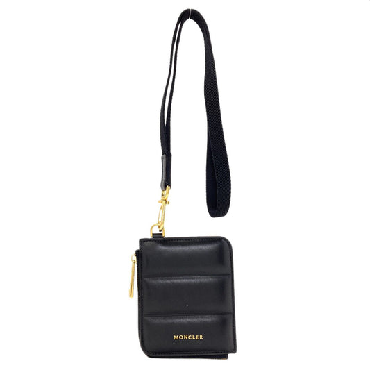 Moncler Neck Wallet Coin Purse Leather