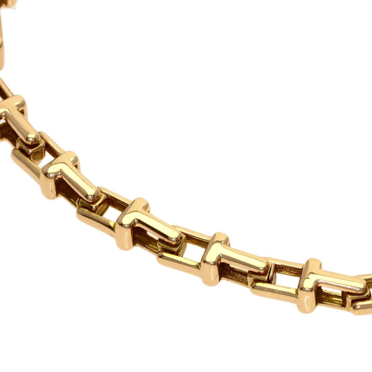 Tiffany & Co T Narrow Bracelet 18k Pink Gold — view 2