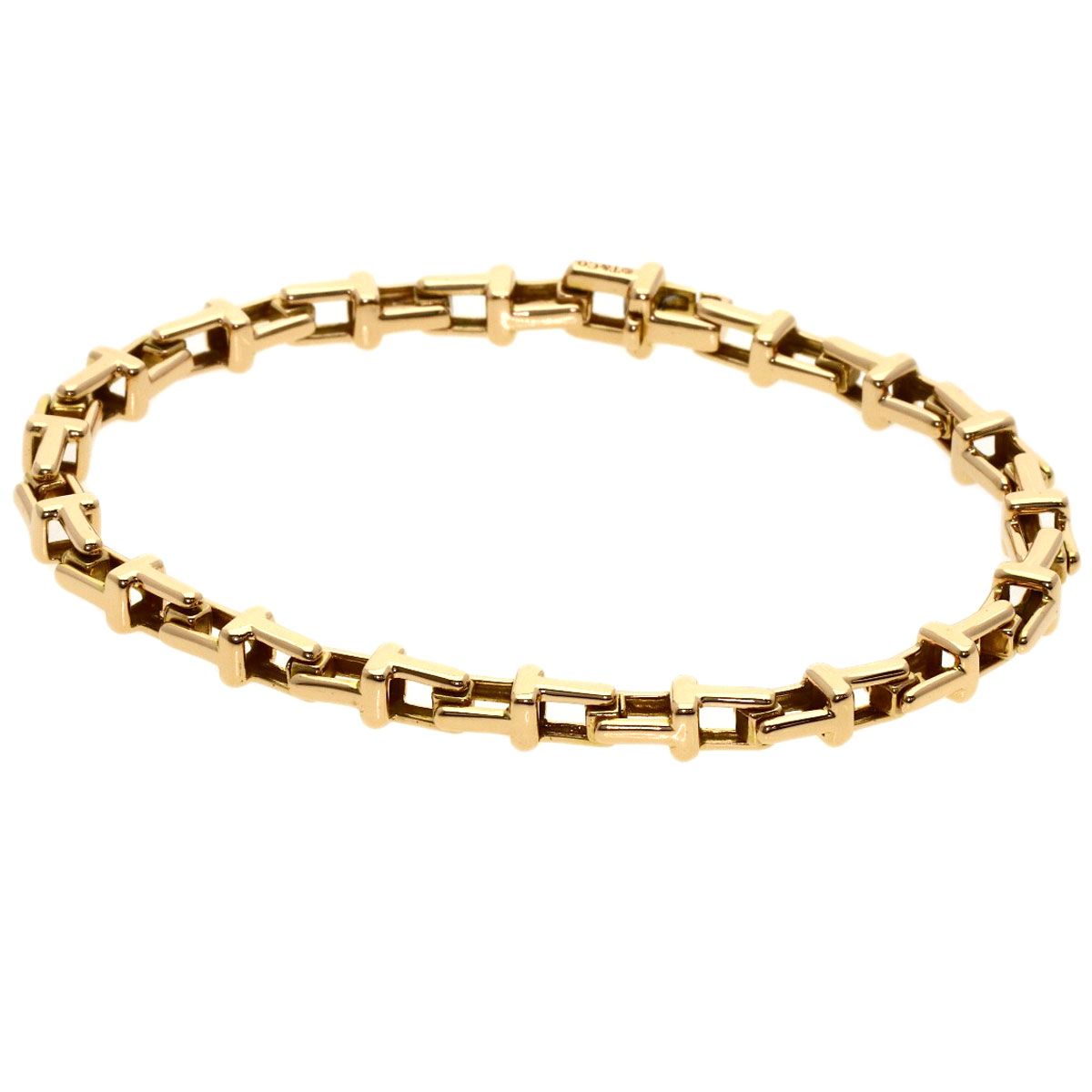 Tiffany & Co T Narrow Bracelet 18k Pink Gold