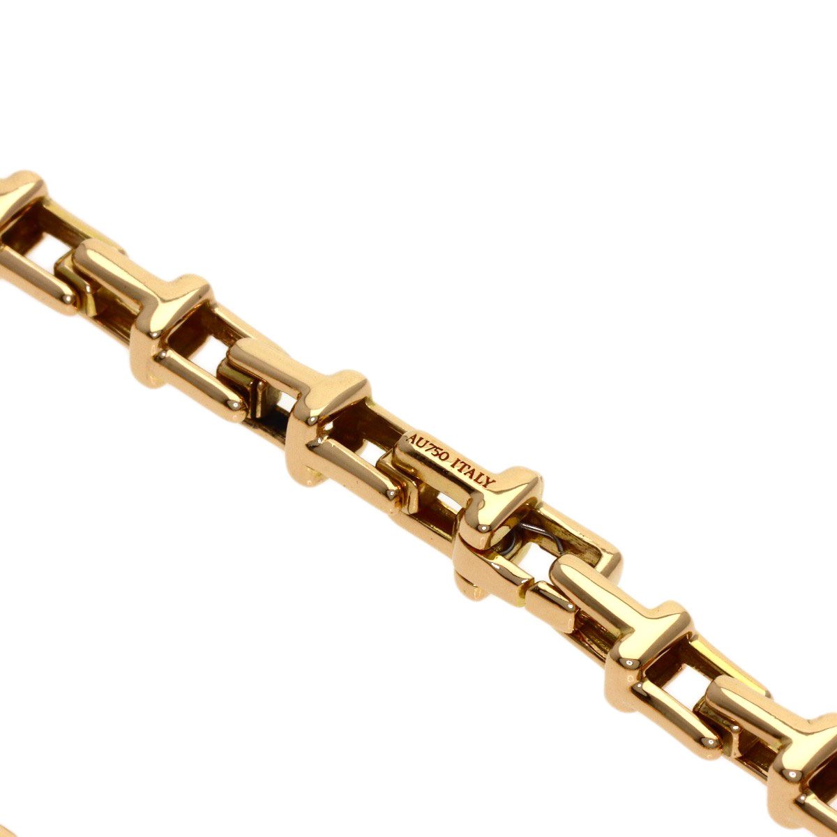 Tiffany & Co T Narrow Bracelet 18k Pink Gold — view 4