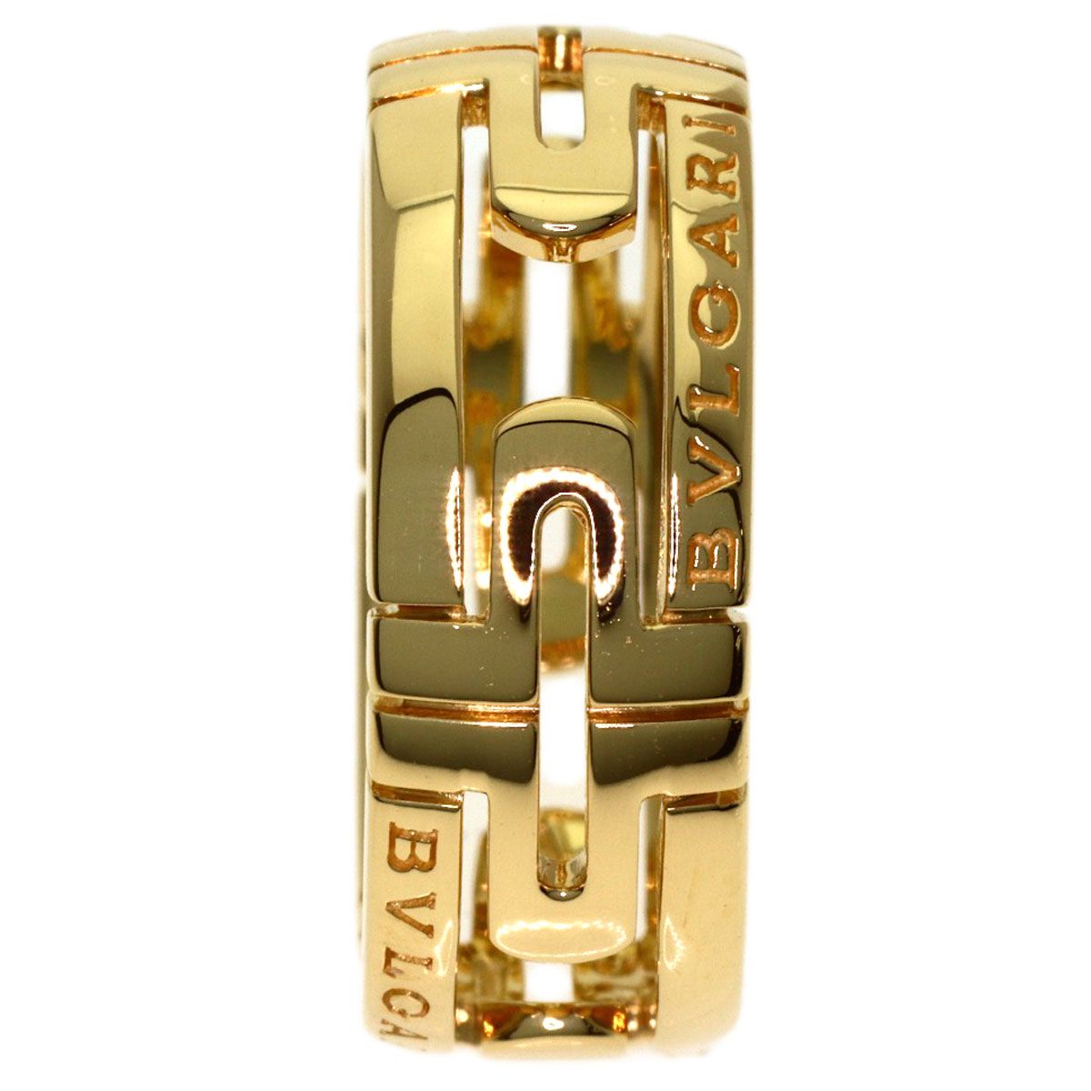Bvlgari Parentesi Openwork 52 Ring 18k Yellow Gold — view 3