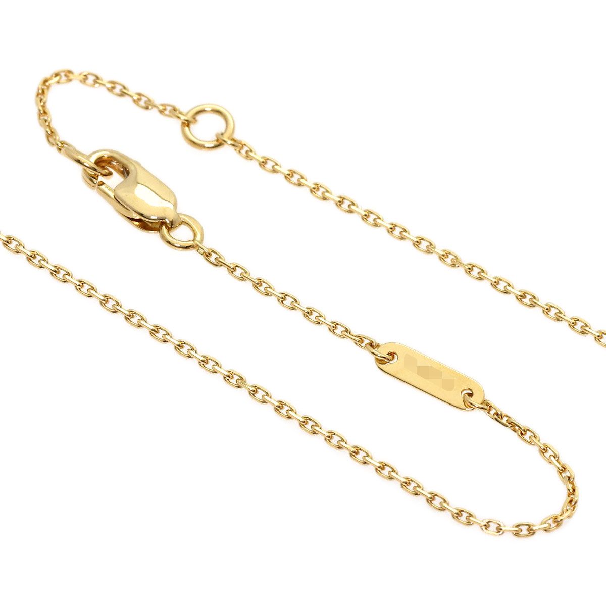 Van Cleef & Arpels Sweet Alhambra White Shell Necklace 18k Yellow Gold — view 3