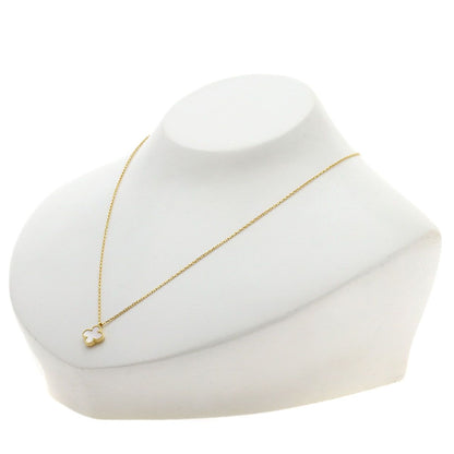 Van Cleef & Arpels Sweet Alhambra White Shell Necklace 18k Yellow Gold — view 4