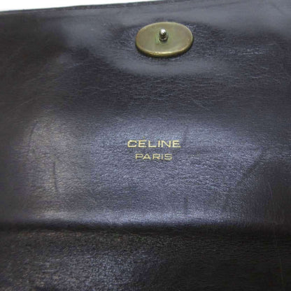 Celine Leather Shoulder Bag Carriage Brown — view 6
