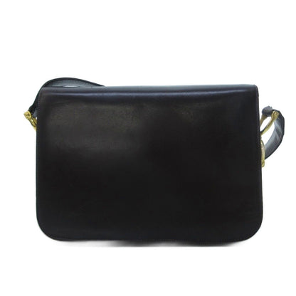 Celine Leather Shoulder Bag Carriage Brown — view 3