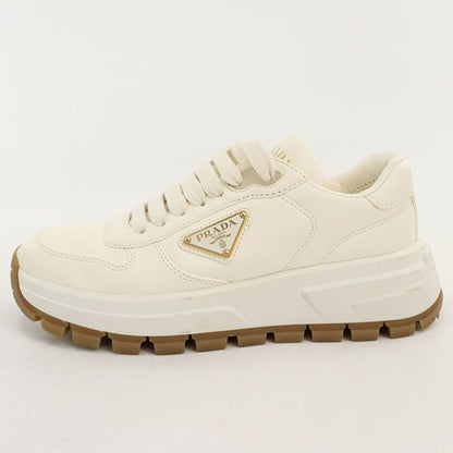 Prada Prax 01 Leather Triangle Logo Sneakers Lambskin — view 2