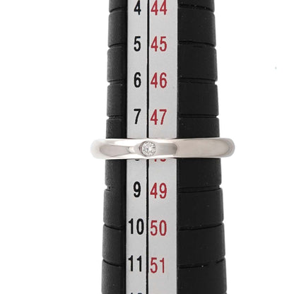 Tiffany & Co Stacking Band Ring Diamond Platinum — view 6