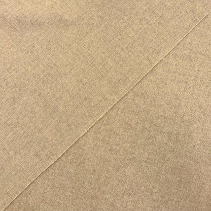 Hermes Cashmere 100% Logo Embroidery Fringe Large Shawl Throw Blanket Beige — view 4