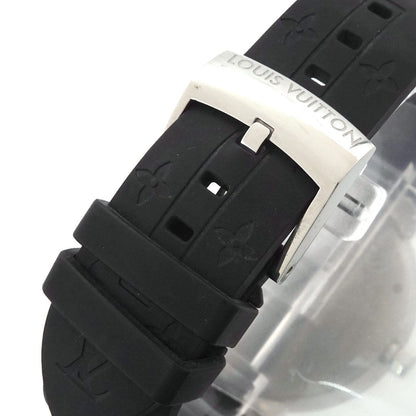 Louis Vuitton Tambour Slim Monogram Macassar GM Watch Date Quartz — view 6