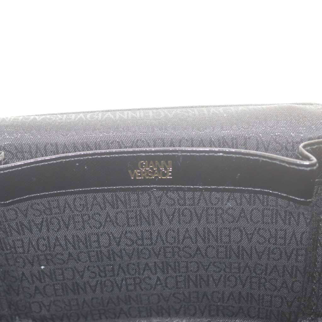 Versace Gianni Vanity Bag Sunburst Black — view 8