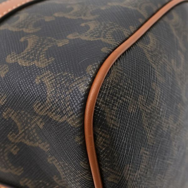 Celine Medium Boston Triomphe Canvas &calfskin — view 4