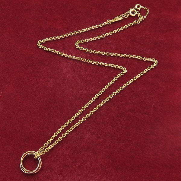 Cartier Trinity Necklace Double Stopper — view 4