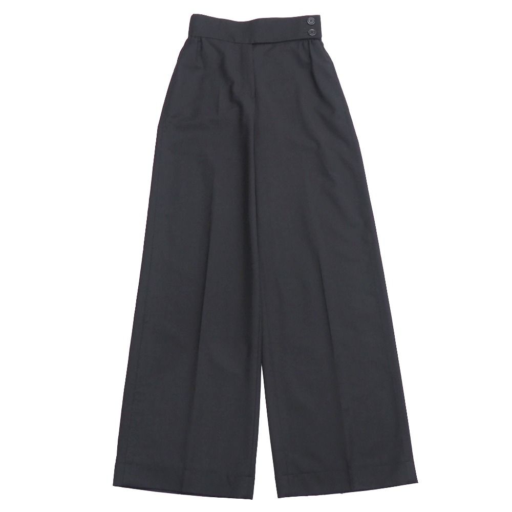 Louis Vuitton Wide Pants Trousers Black — view 2