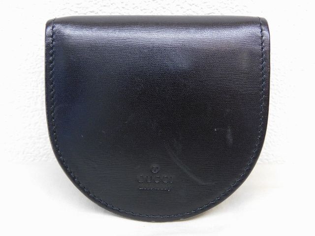 Gucci Coin Purse Leather Black