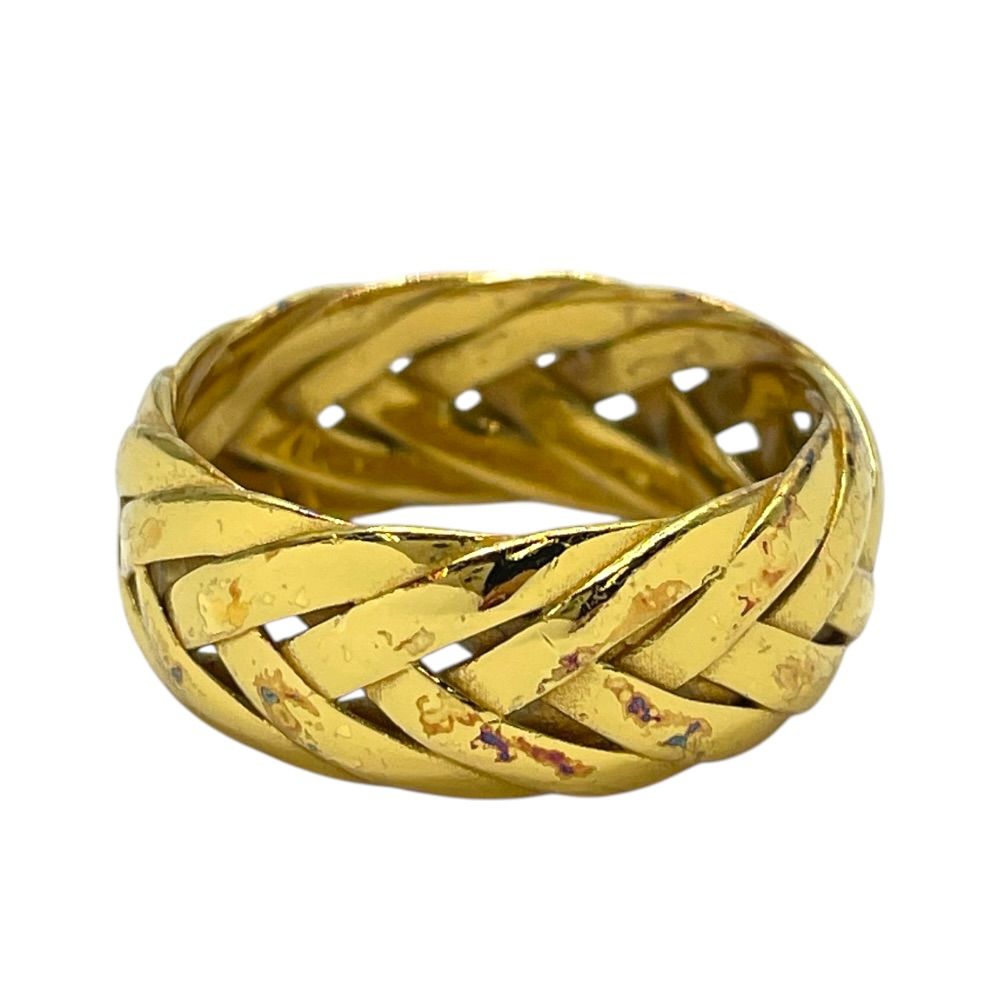 Loewe Braided Ring Gold — view 4