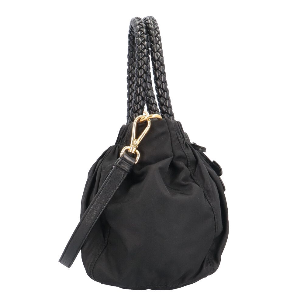Prada Shoulder Bag Nylon Black — view 4
