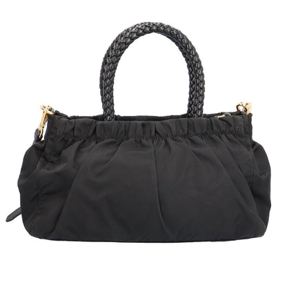 Prada Shoulder Bag Nylon Black — view 3