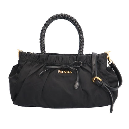 Prada Shoulder Bag Nylon Black