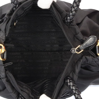 Prada Shoulder Bag Nylon Black — view 6